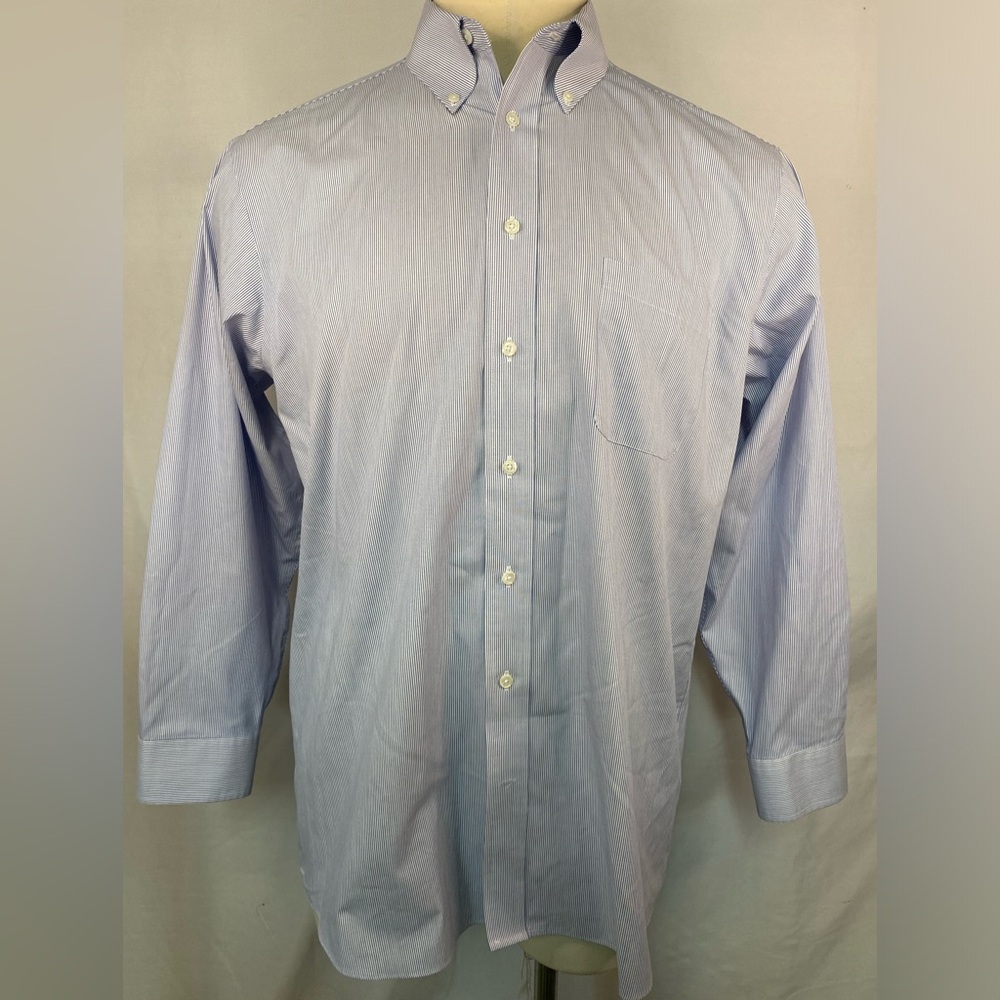 Stafford Long Sleeve Button Up Shirt Men’s 17-34/35